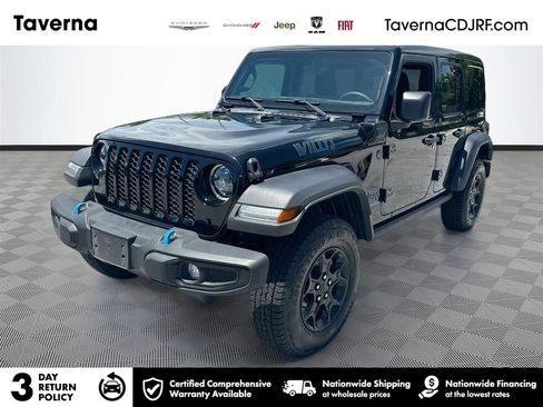 Used 2023 Jeep Wrangler Unlimited w/ Sun & Screen Package AWD/4WD image 1