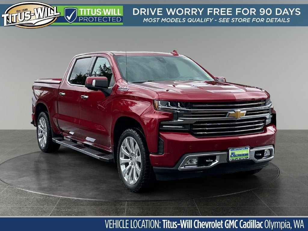 Used 2019 Chevrolet Silverado 1500 High Country w/ Technology Package AWD/4WD image 1
