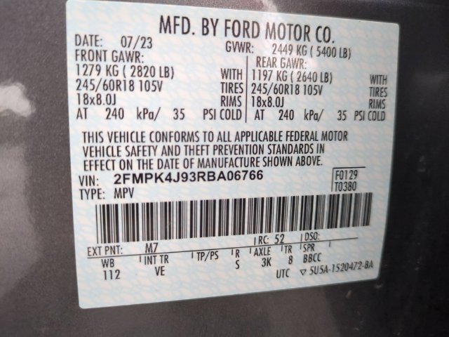 Used 2024 Ford Edge SEL w/ Convenience Package AWD/4WD image 34