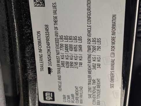 Used 2023 Chevrolet Suburban Z71 w/ Luxury Package image 23