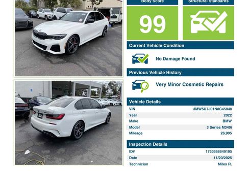 Used 2022 BMW M340i w/ Premium Package image 32