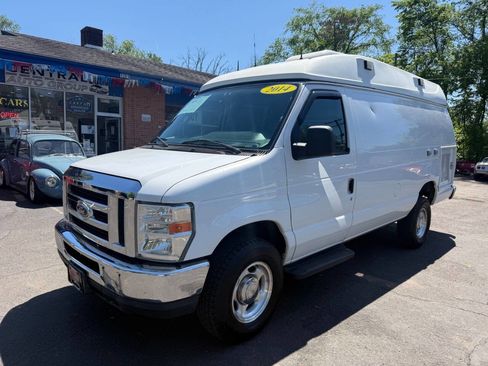 Used 2014 Ford E-350 and Econoline 350 Extended Super Duty w/ Premium Van Group RWD image 1