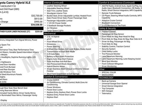 Certified 2020 Toyota Camry XLE FWD image 29