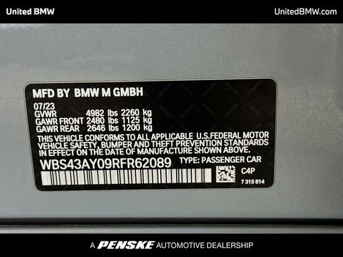 Used 2024 BMW M3 Competition image 13