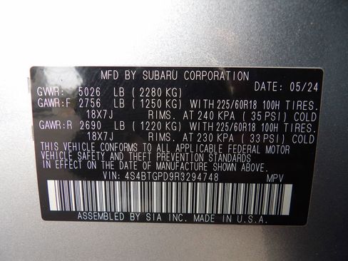 Used 2024 Subaru Outback Touring XT image 34