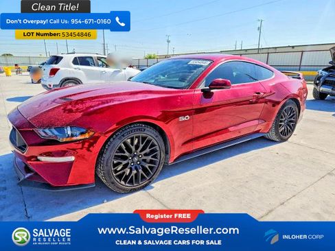 Used 2019 Ford Mustang GT Premium w/ GT Performance Package RWD image 1
