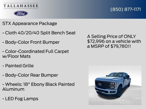 New 2026 Ford F350 XL w/ STX Appearance Package image 11