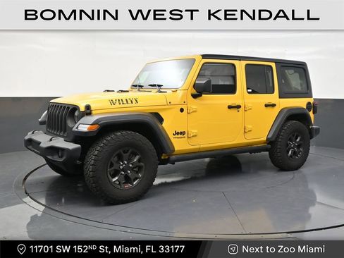 Used 2021 Jeep Wrangler Unlimited Sport AWD/4WD image 1