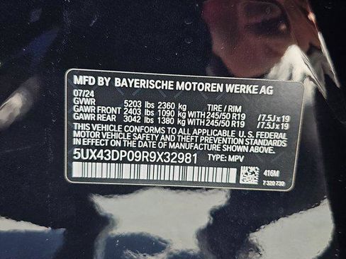 Used 2024 BMW X3 sDrive30i w/ M Sport Package image 35