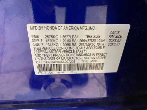 Used 2019 Acura MDX A-Spec image 67