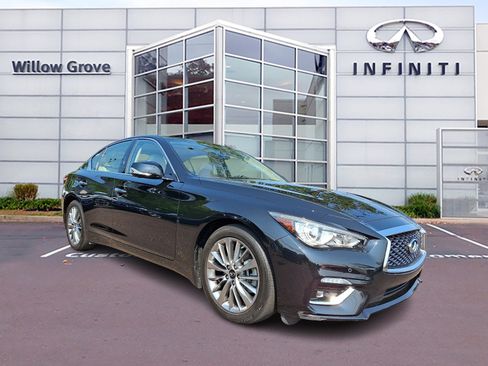 Certified 2023 INFINITI Q50 Luxe w/ Cargo Package AWD/4WD image 1