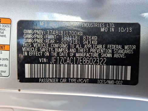 Used 2014 Subaru BRZ Limited w/ Protection Package #1 image 27