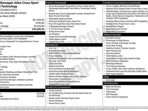 Used 2022 Volkswagen Atlas Cross Sport SE image 37