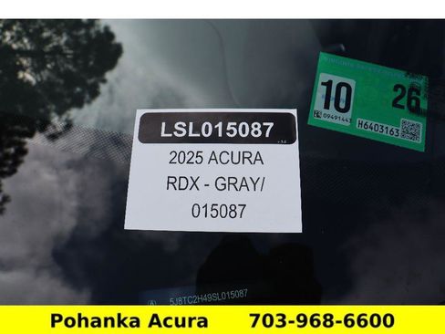 Certified 2025 Acura RDX SH-AWD image 37