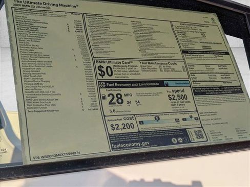 New 2026 BMW X2 xDrive28i w/ Technology Package image 19