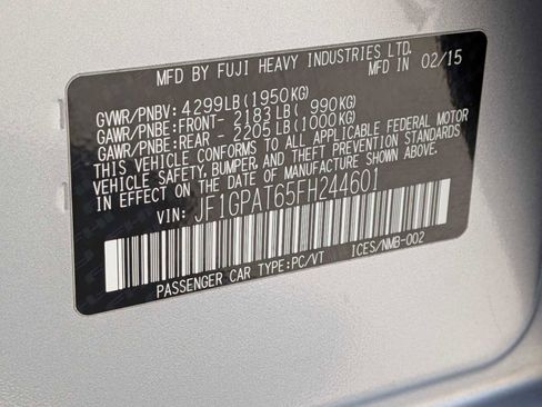 Used 2015 Subaru Impreza 2.0i Sport Premium AWD/4WD image 28