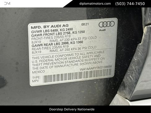 Used 2021 Audi Q5 2.0T Premium image 51