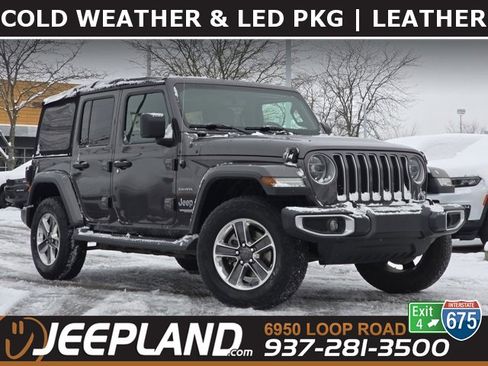 Used 2018 Jeep Wrangler Unlimited Sahara image 1