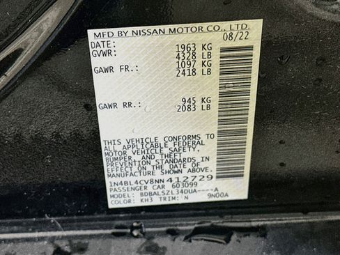 Used 2022 Nissan Altima 2.5 SR FWD image 12