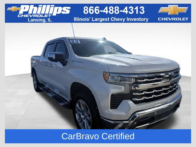 Used 2023 Chevrolet Silverado 1500 LTZ w/ LTZ Premium Package AWD/4WD 360° Tour