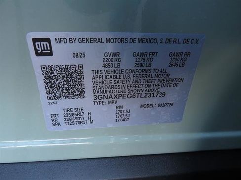 New 2026 Chevrolet Equinox LT w/ Convenience Package II image 15