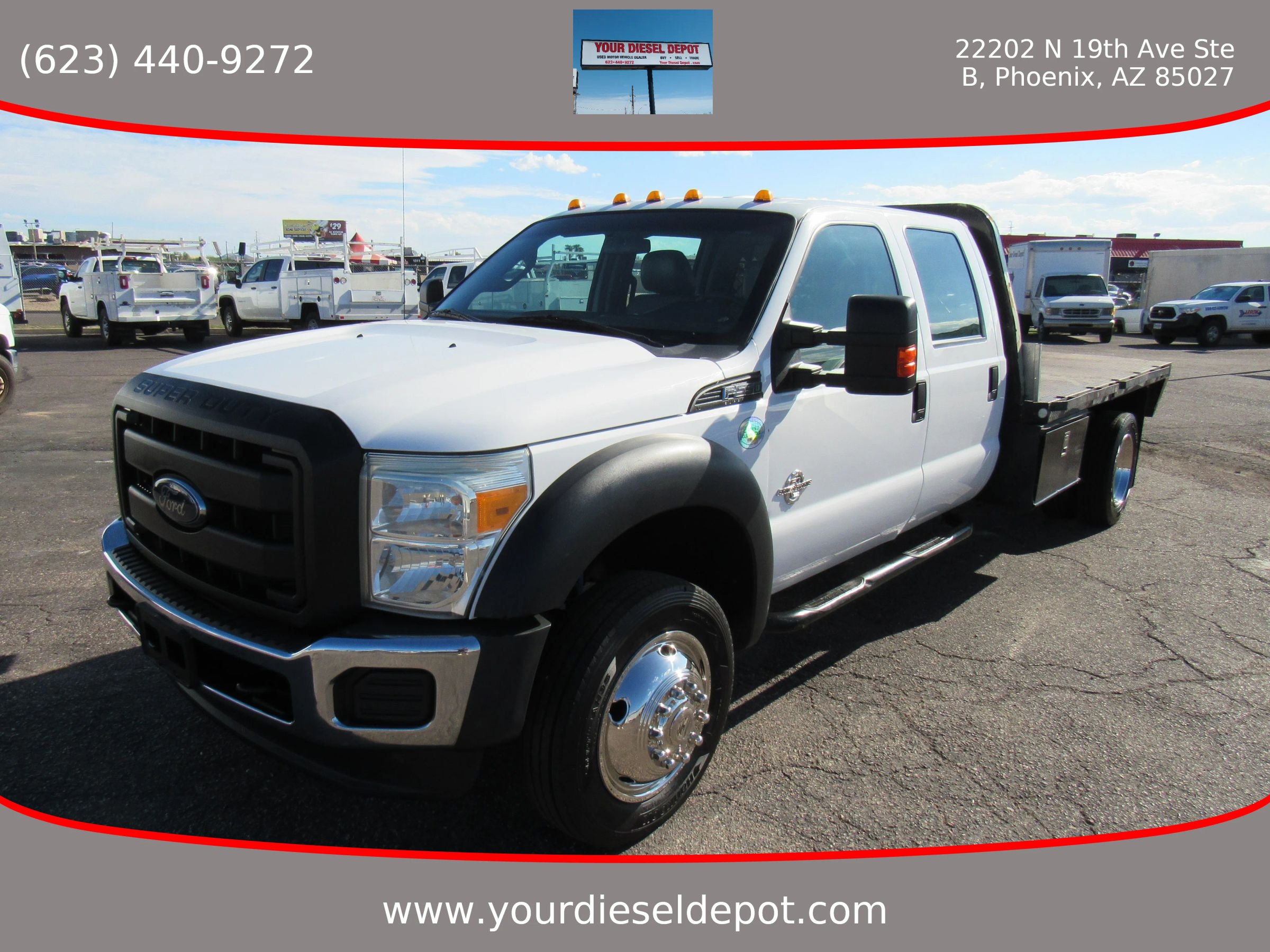 Used 2015 Ford F550 2WD Crew Cab Super Duty image 1