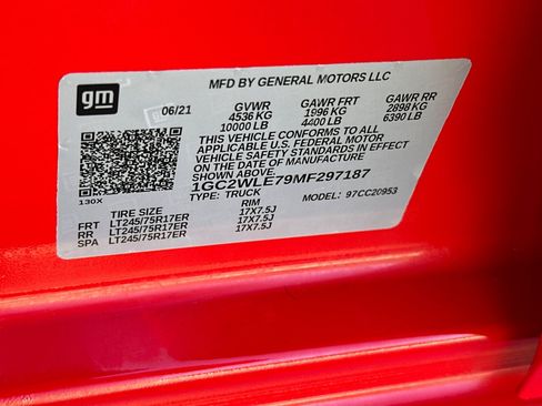 Used 2021 Chevrolet Silverado 2500 W/T w/ WT Convenience Package RWD image 26
