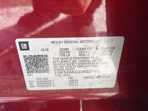 Used 2018 GMC Yukon SLE w/ HD Trailering Package image 5