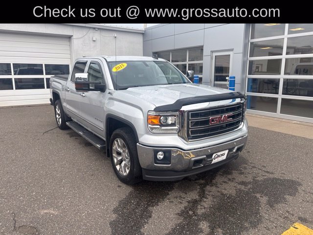 Used 2015 GMC Sierra 1500 SLT w/ SLT Crew Cab Value Package AWD/4WD image 2