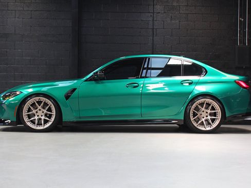 Used 2021 BMW M3 w/ Parking Assistance Package RWD image 3