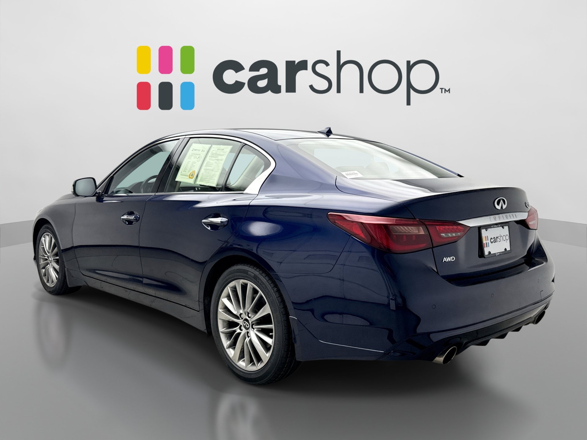 Used 2023 INFINITI Q50 Luxe w/ Cargo Package AWD/4WD image 3