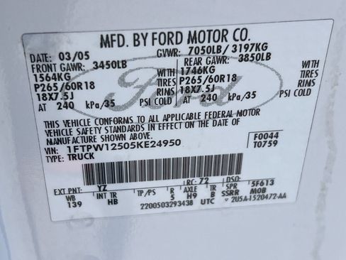 Used 2005 Ford F150 XLT RWD image 52