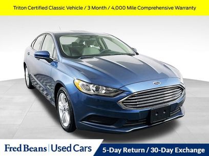 Used 2018 Ford Fusion S