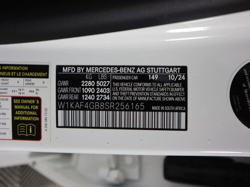 Certified 2025 Mercedes-Benz C 300 Sedan image 35