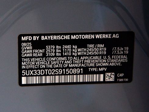 Certified 2025 BMW X4 xDrive30i image 34