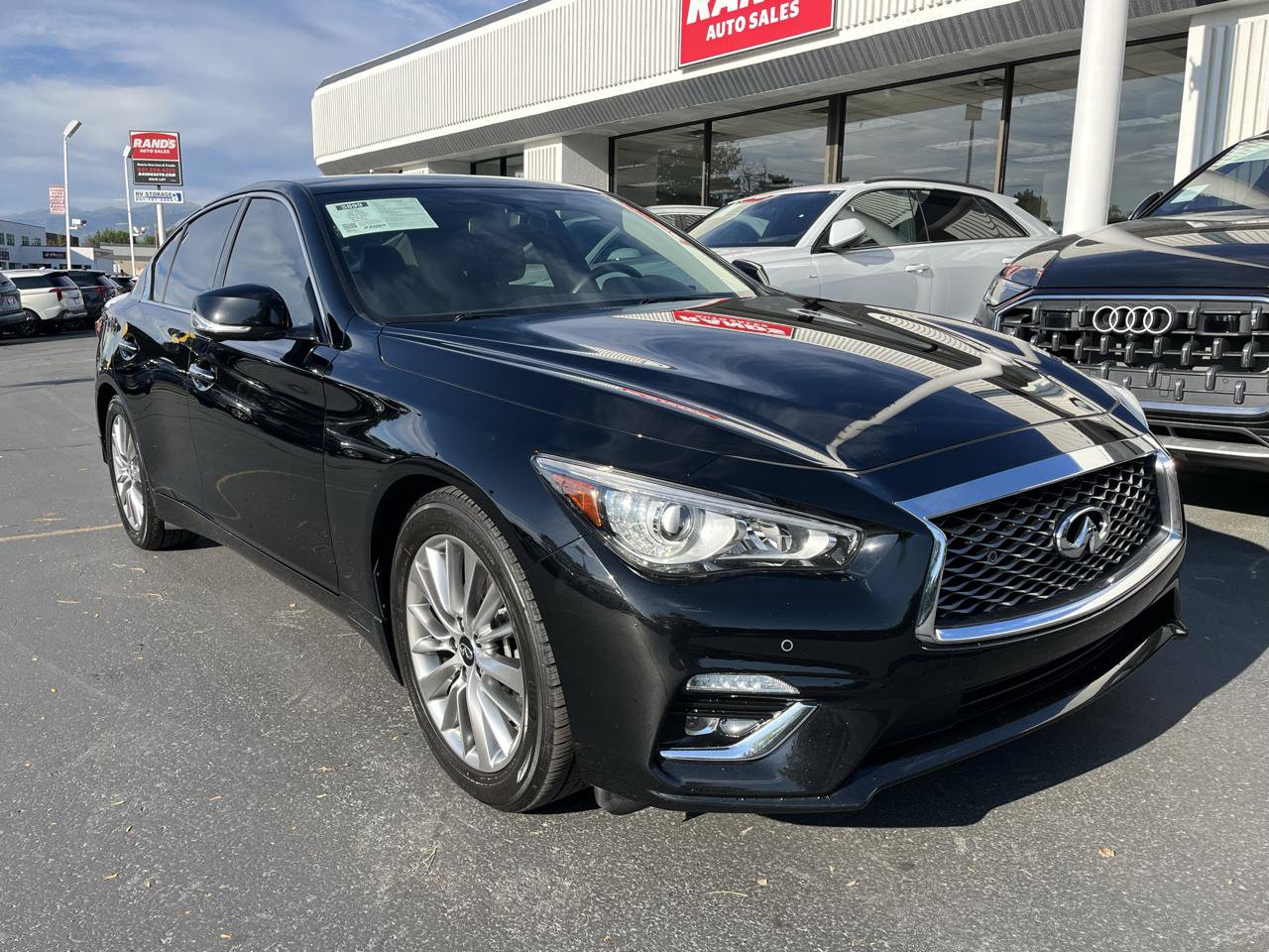 Used 2022 INFINITI Q50 Luxe w/ Cargo Package AWD/4WD image 2