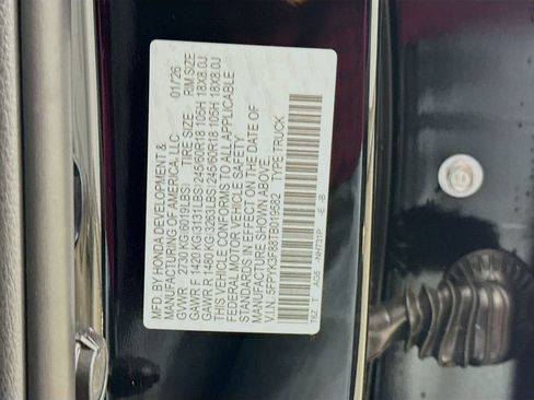 New 2026 Honda Ridgeline Black Edition image 33