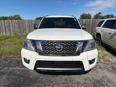 Used 2019 Nissan Armada Platinum w/ Captain's Chairs Package AWD/4WD image 2