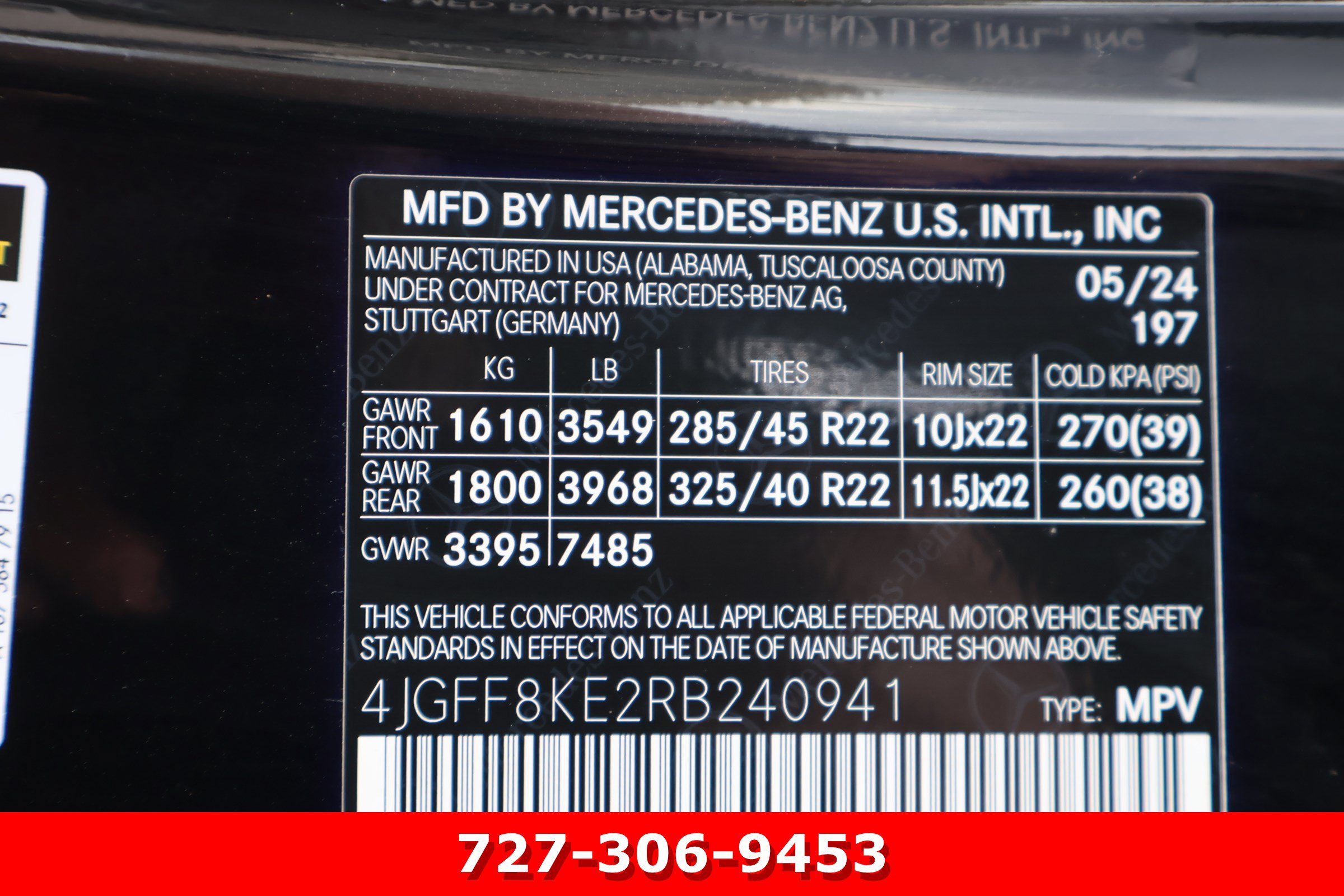 Certified 2024 Mercedes-Benz GLS 63 AMG 4MATIC image 34