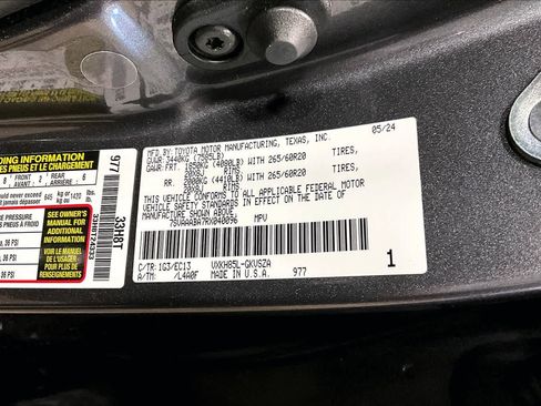 Certified 2024 Toyota Sequoia SR5 w/ SR5 Premium Package image 34