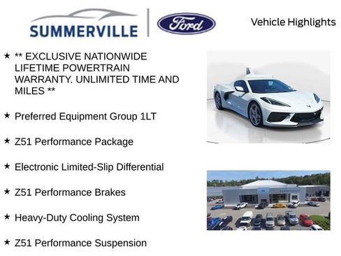 Used 2023 Chevrolet Corvette Stingray Coupe w/ Z51 Performance Package image 2