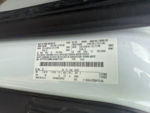 Used 2018 Ford Transit 250 130 Low Roof w/ Exterior Upgrade Package RWD image 9