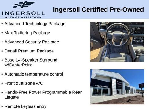 Used 2022 GMC Yukon Denali w/ Denali Premium Package AWD/4WD image 10