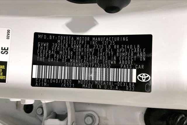 Certified 2026 Toyota Corolla LE FWD image 41