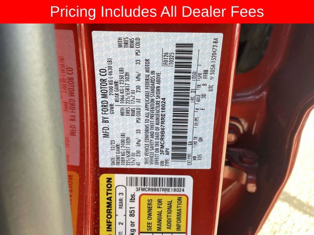 Used 2024 Ford Bronco Sport Big Bend w/ Convenience Package AWD/4WD image 38