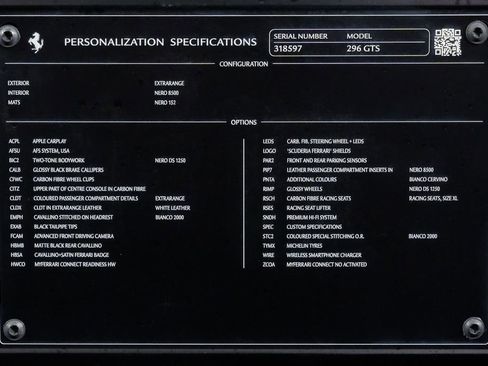 Used 2025 Ferrari 296 GTS image 11