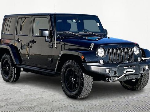Used 2017 Jeep Wrangler Unlimited Sahara image 1