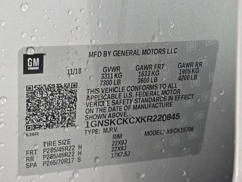 Used 2019 Chevrolet Tahoe Premier AWD/4WD image 16