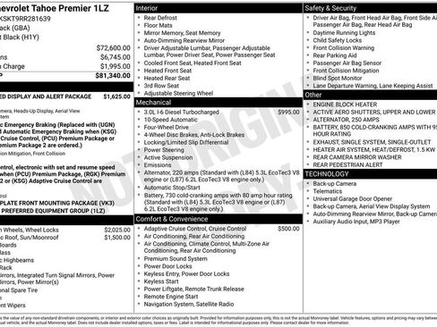 Used 2024 Chevrolet Tahoe Premier AWD/4WD image 6