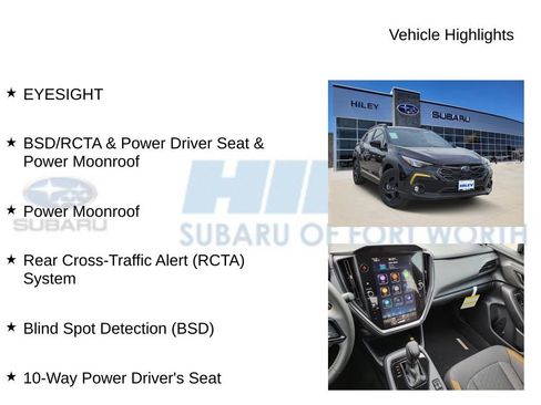 New 2025 Subaru Crosstrek 2.5i Sport image 5